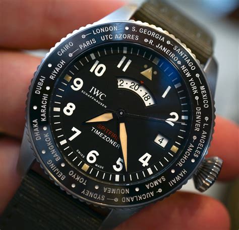 iwc pilot's time zoner spitfire the longest fly|IWC’s Timezoner Spitfire Edition “Longest Flight” Is a True .